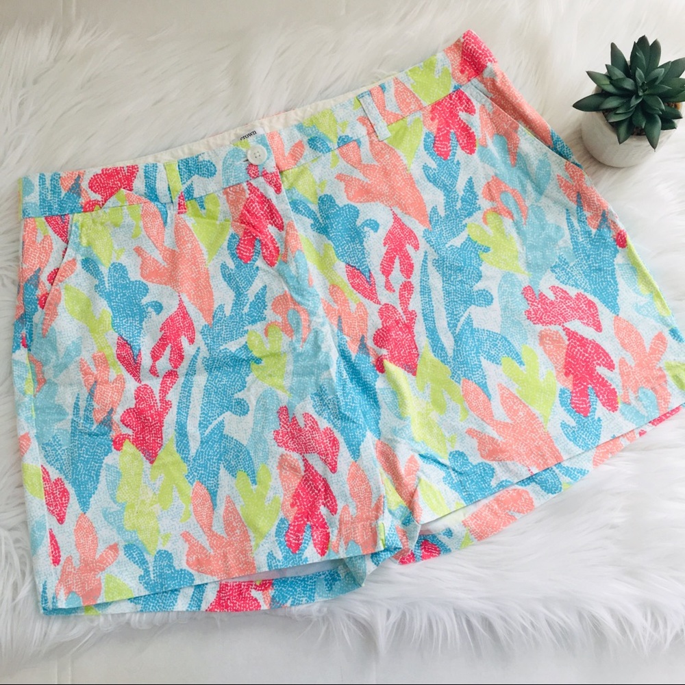 Crown & Ivy Colorful Shorts Sz 18W